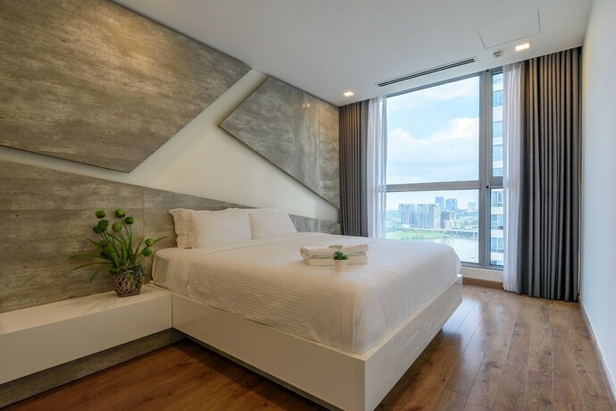 Imagen de la habitación del Hotel Vinhomes Luxury-Christine Apartment. Foto 17