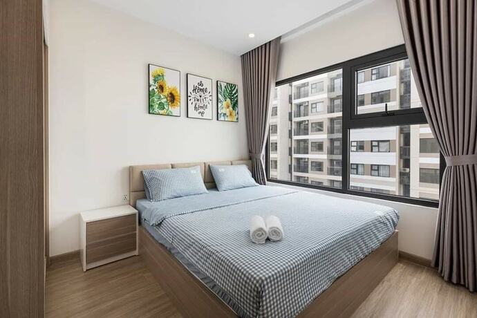 Imagen de la habitación del Hotel Vinhomes Ocean Park Gia L&acirc;m Apartment. Foto 17