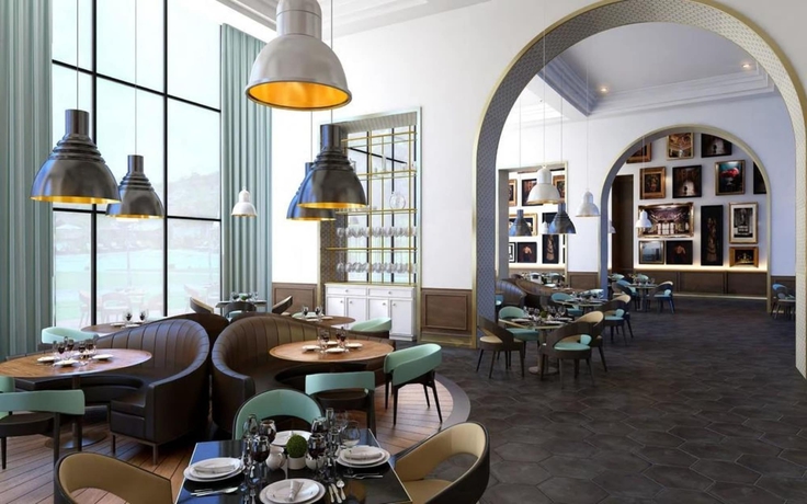 Imagen del bar/restaurante del Hotel Vinoasis Phu Quoc. Foto 6