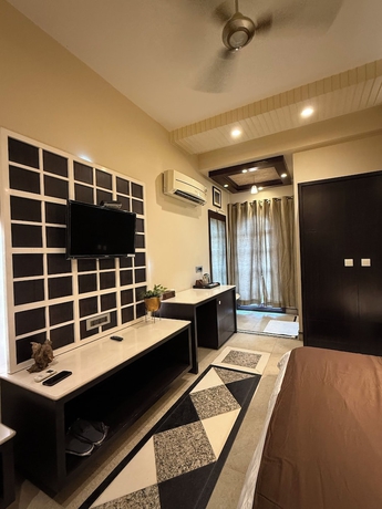 Imagen de la habitación del Hotel Virasat Haveli, Varanasi. Foto 8