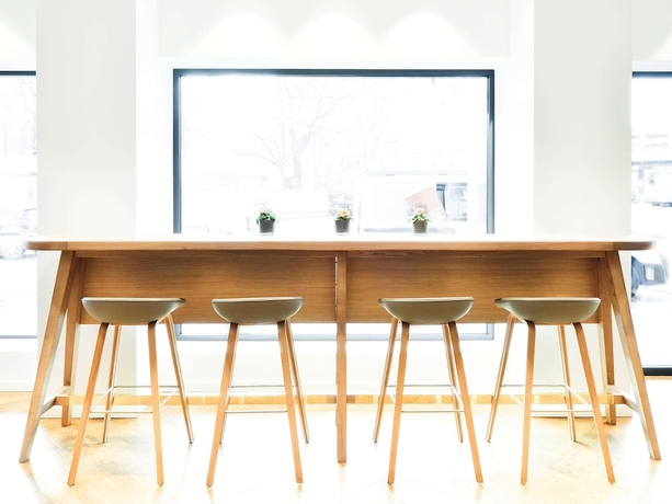 Imagen del bar/restaurante del Hotel Visionapartments Geneva Gare. Foto 5