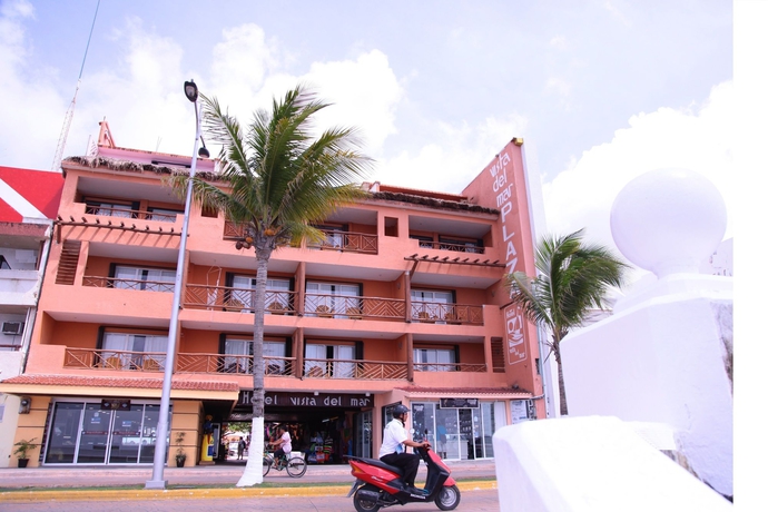 Imagen de los exteriores del Hotel Vista Del Mar, Cozumel Centro. Foto 13