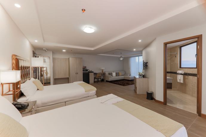 Imagen de la habitación del Hotel Vista Quince. Foto 8