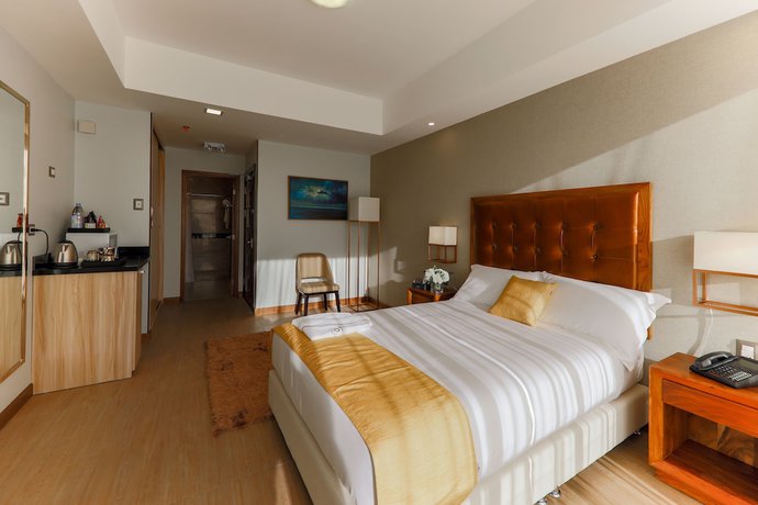 Imagen de la habitación del Hotel Vista Quince. Foto 14