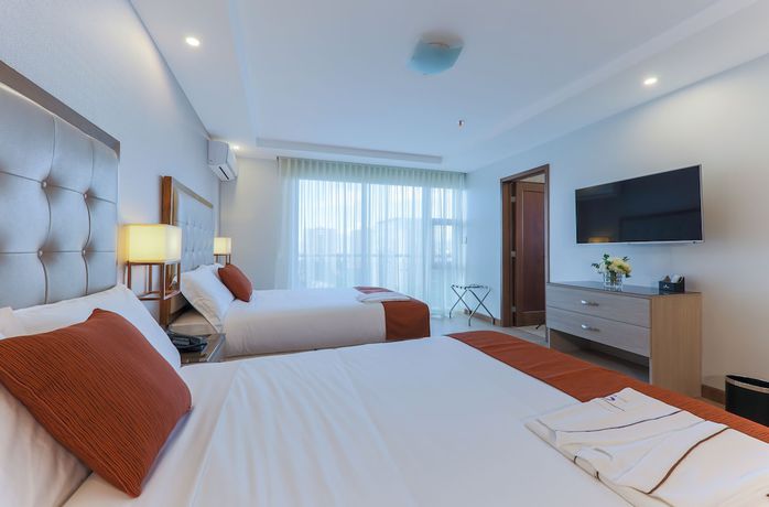 Imagen de la habitación del Hotel Vista Quince. Foto 15