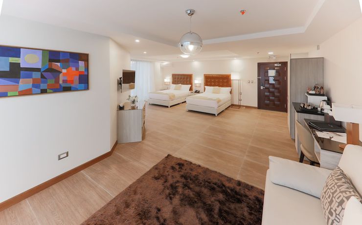 Imagen de la habitación del Hotel Vista Quince. Foto 18