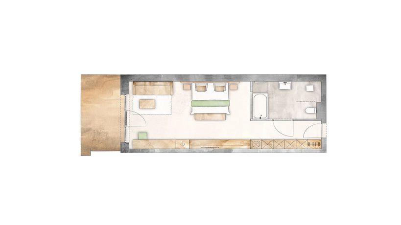 Imagen de la habitación del Hotel Vitalhotel Edelweiss. Foto 11