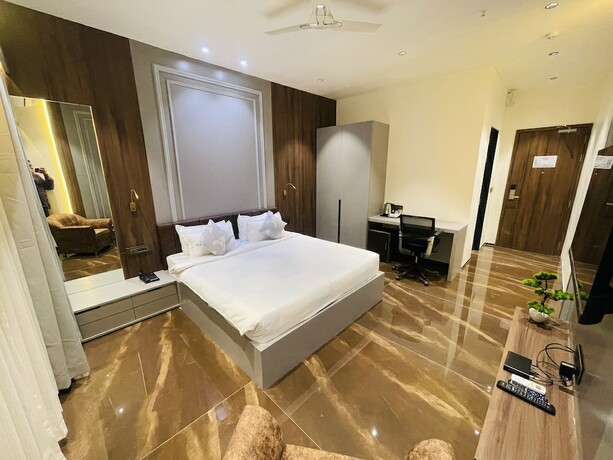 Imagen de la habitación del Hotel Vits Jamnagar. Foto 19