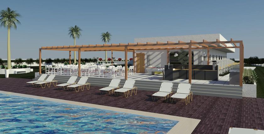 Imagen de la piscina del Hotel Viva Tourismo Resort naturist club. Foto 9