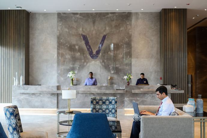 Imagen de los interiores del Hotel Vivanta Bhubaneswar Dn Square. Foto 19