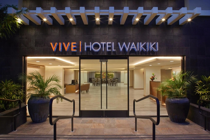 Imagen de los exteriores del Hotel Vive Waikiki. Foto 15