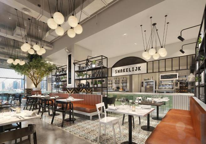 Imagen del bar/restaurante del Hotel Voco Dubai the Palm, an IHG. Foto 2