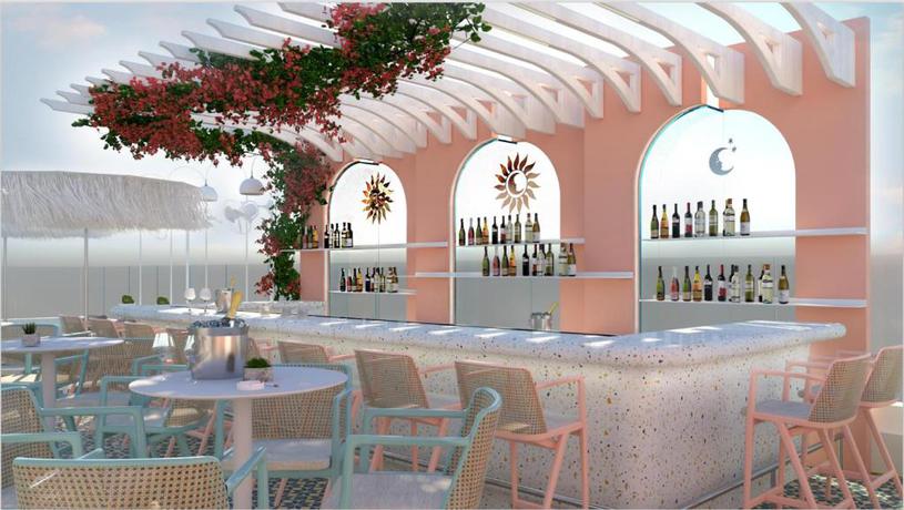 Imagen del bar/restaurante del Hotel Voco Dubai the Palm, an IHG. Foto 3