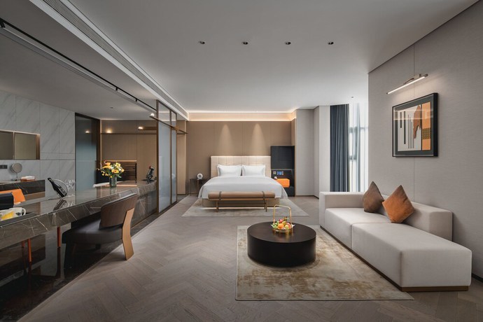 Imagen de la habitación del Hotel Voco Xi'an Qindu Legend, An Ihg. Foto 17