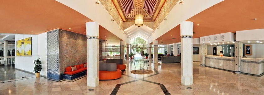 Imagen de los interiores del Hotel Volubilis, Fez. Foto 15