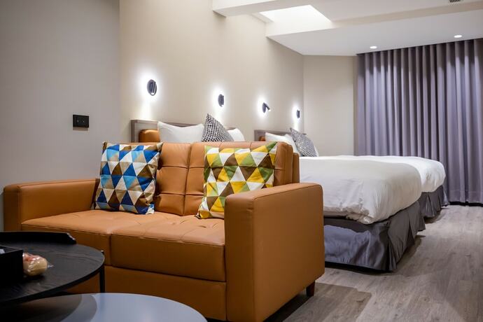 Imagen de la habitación del Hotel Voyager, Tainan. Foto 16