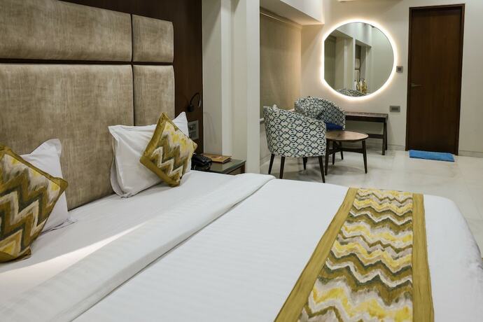 Imagen de la habitación del Hotel Vrinda. Foto 17