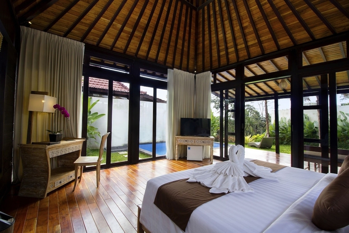 Imagen de la habitación del Hotel Vrindavan Ubud Villa. Foto 8
