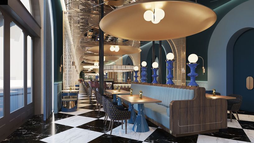 Imagen del bar/restaurante del Hotel W Budapest. Foto 3