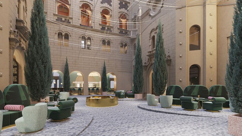 Imagen de los interiores del Hotel W Budapest. Foto 8