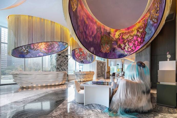 Imagen de los interiores del Hotel W Chengdu. Foto 17