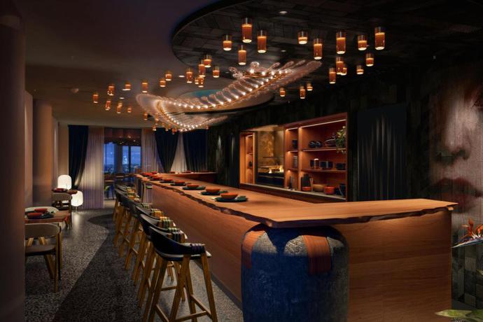 Imagen del bar/restaurante del Hotel W Edinburgh. Foto 2