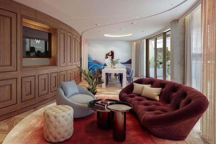 Imagen de los interiores del Hotel W Edinburgh. Foto 11