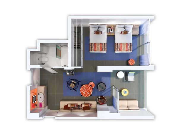 Imagen de la habitación del Hotel W Ibiza. Foto 9