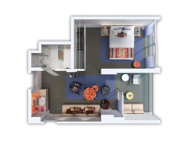 Imagen de la habitación del Hotel W Ibiza. Foto 10