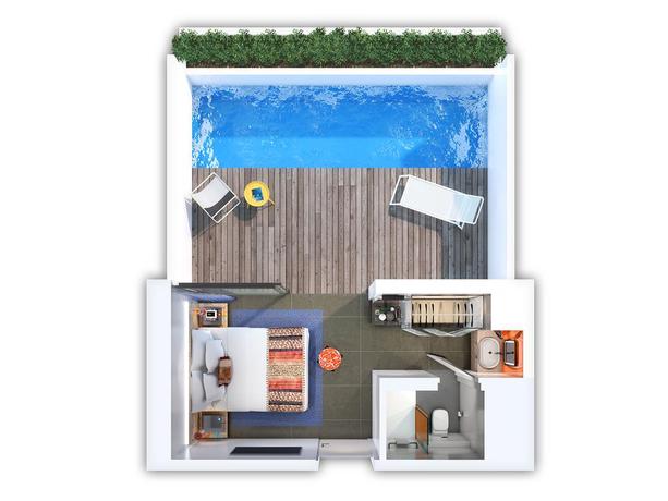 Imagen de la habitación del Hotel W Ibiza. Foto 13