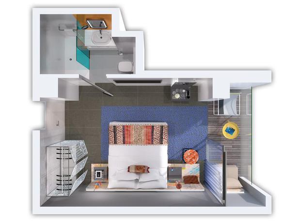 Imagen de la habitación del Hotel W Ibiza. Foto 15