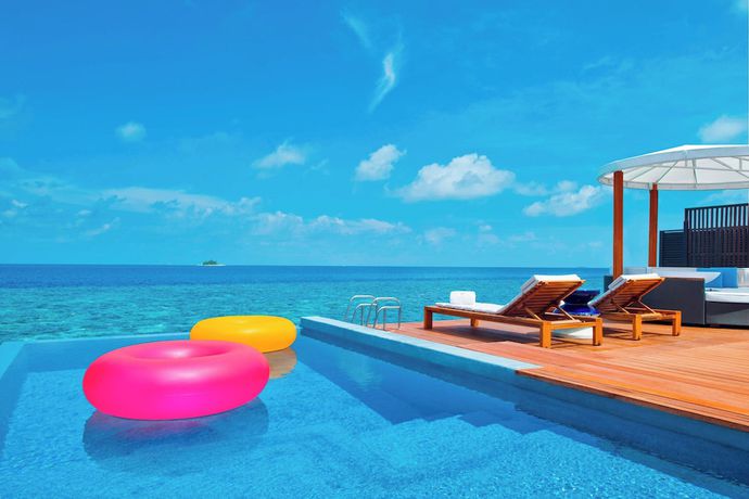 Imagen de la habitación del Hotel W Maldives. Foto 16