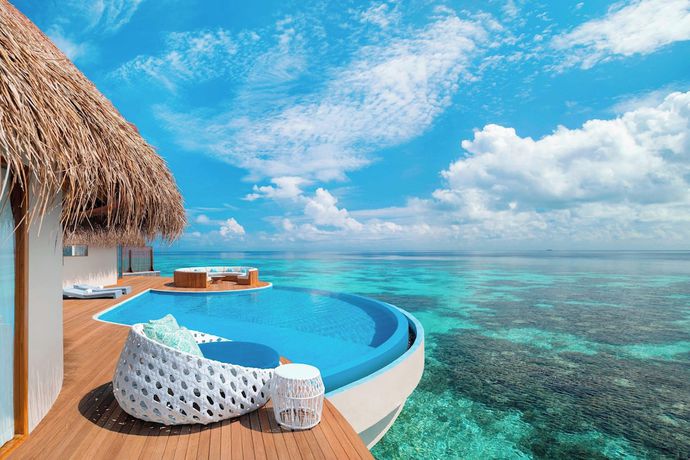 Imagen de la habitación del Hotel W Maldives. Foto 18