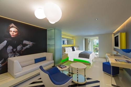 Imagen de la habitación del Hotel W Mexico City. Foto 11