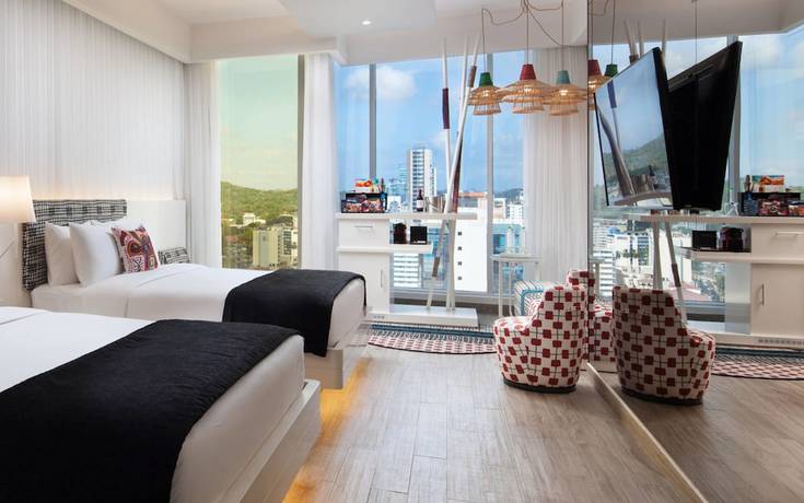 Imagen de la habitación del Hotel W Panama. Foto 6