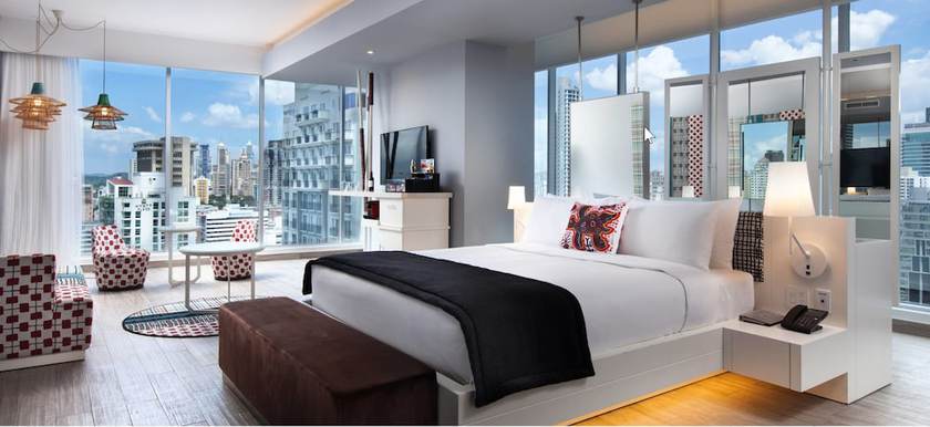 Imagen de la habitación del Hotel W Panama. Foto 11