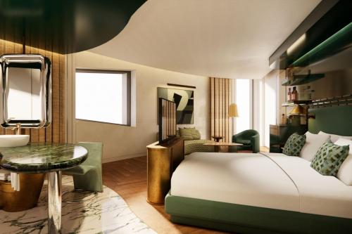 Imagen de la habitación del Hotel W Prague. Foto 14