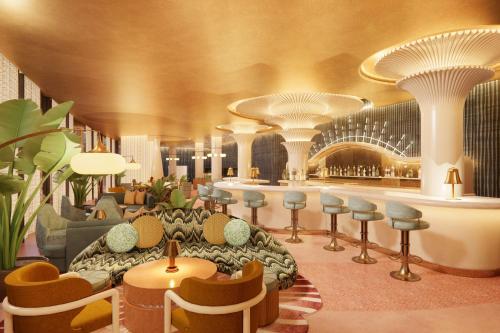 Imagen del bar/restaurante del Hotel W Prague. Foto 2