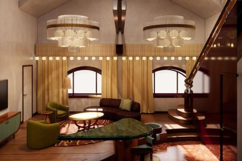 Imagen de los interiores del Hotel W Prague. Foto 6