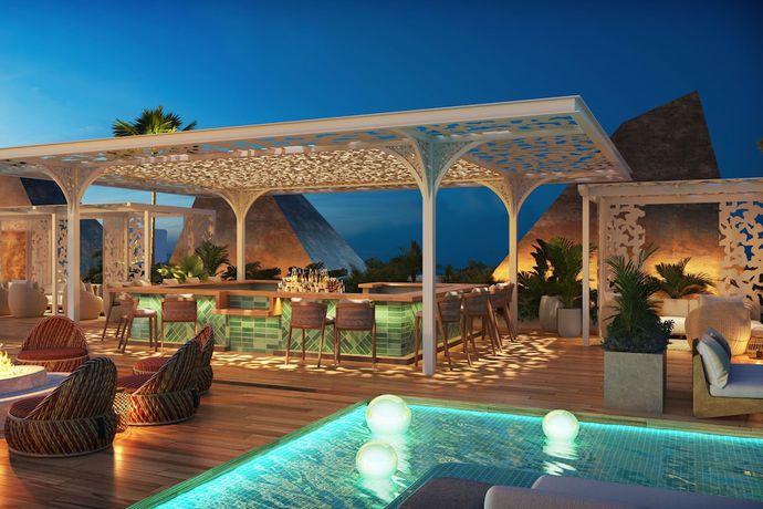 Imagen de la piscina del Hotel W Punta Cana, Adult All-Inclusive. Foto 9