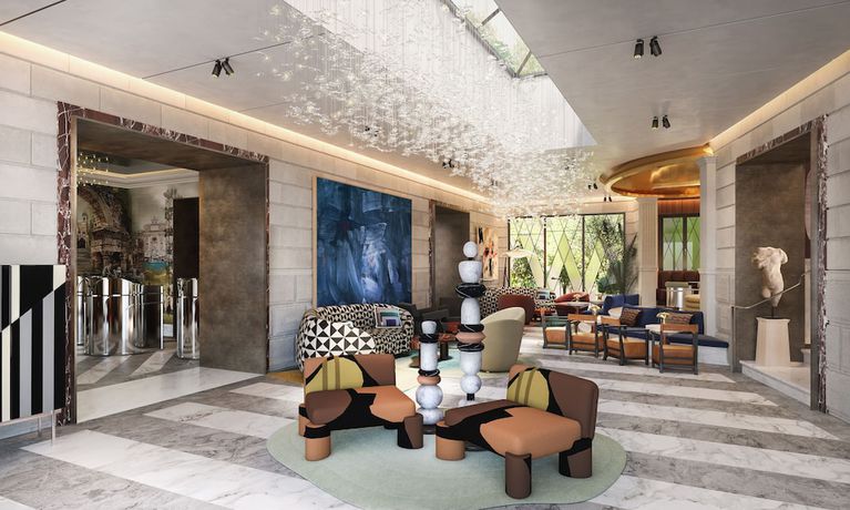 Imagen de los interiores del Hotel W Rome. Foto 7