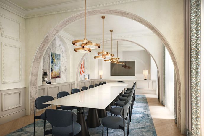 Imagen de los interiores del Hotel W Rome. Foto 8