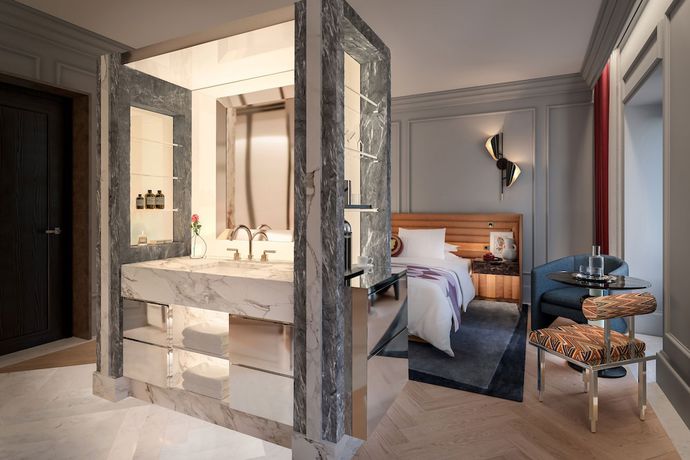 Imagen de la habitación del Hotel W Rome. Foto 5