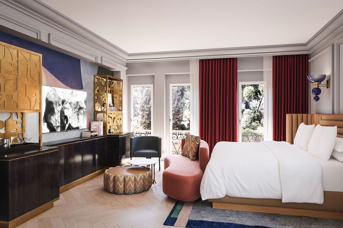 Imagen de la habitación del Hotel W Rome. Foto 6