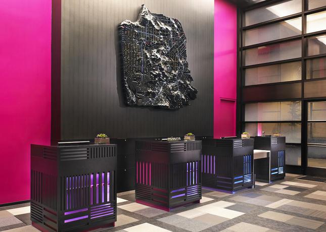 Imagen de los interiores del Hotel W San Francisco. Foto 9