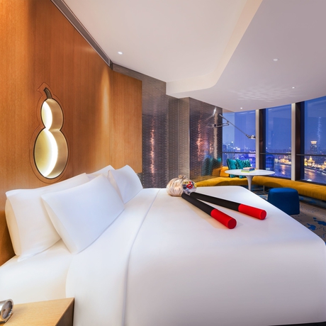 Imagen de la habitación del Hotel W Shanghai - The Bund. Foto 6