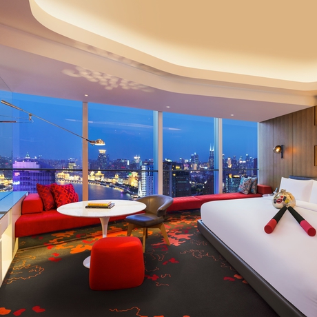 Imagen de la habitación del Hotel W Shanghai - The Bund. Foto 9
