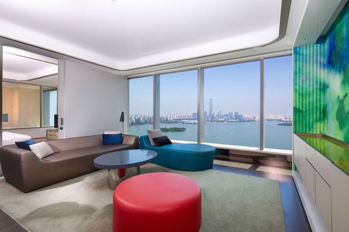 Imagen de la habitación del Hotel W Suzhou. Foto 9