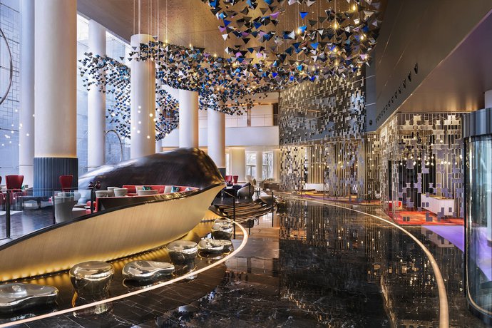 Imagen del bar/restaurante del Hotel W Suzhou. Foto 2