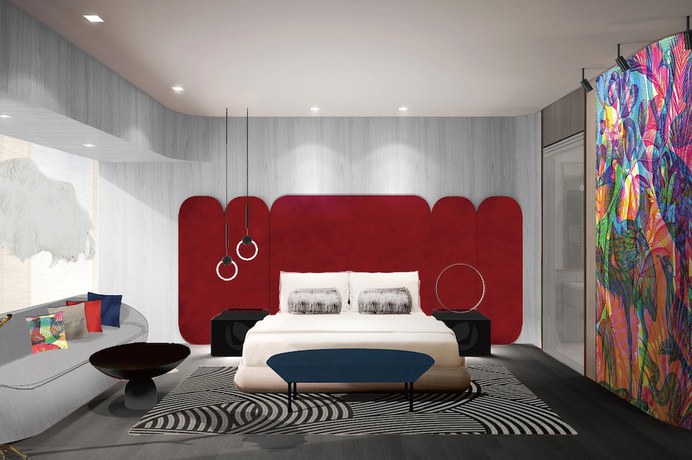 Imagen de la habitación del Hotel W Xiamen. Foto 13
